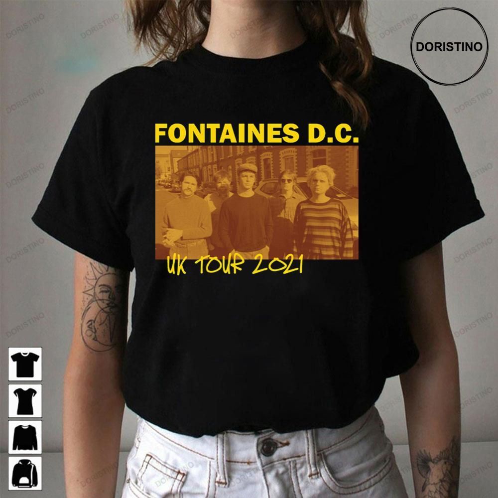 Uk 2021 Fontaines Dc Awesome Shirts
